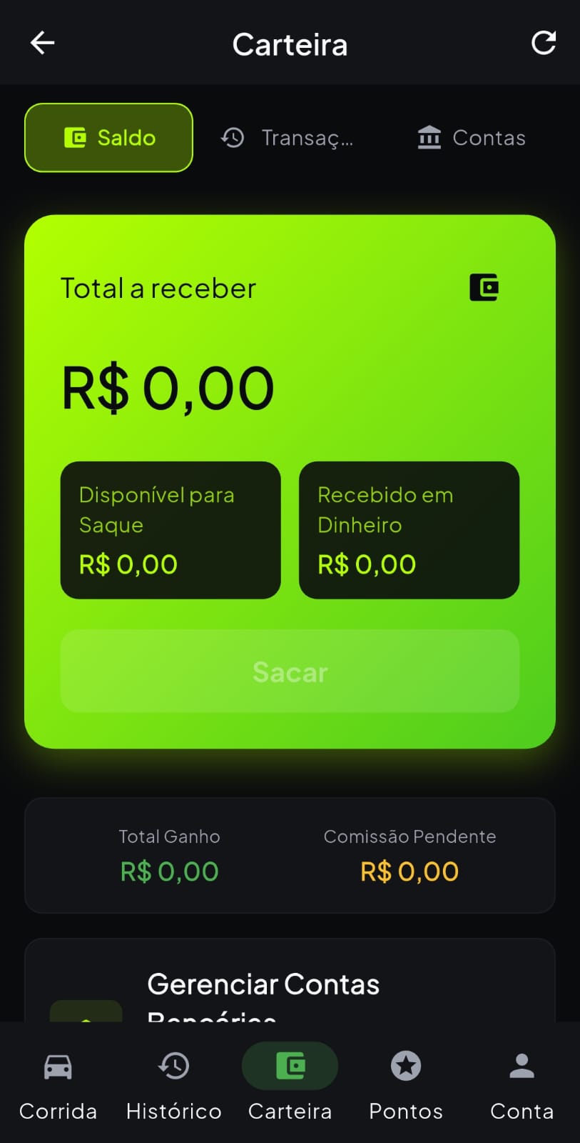 Akrid App - Motorista